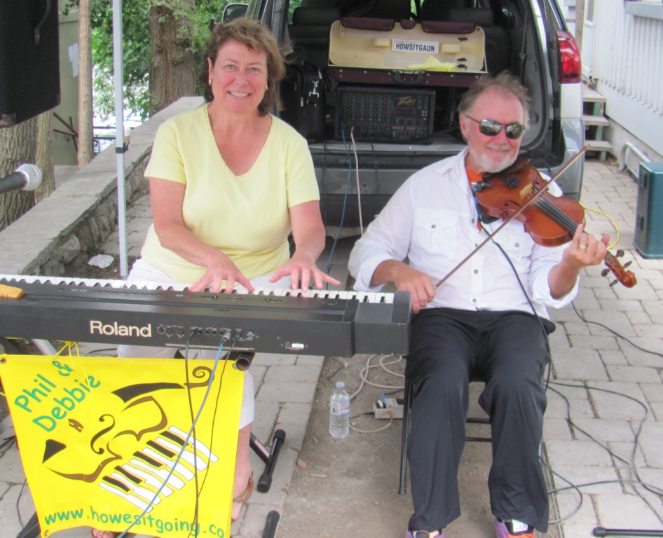 Phil & Debbie at the Markham Unity Festival